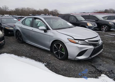 2018 Toyota Camry Xse V6 z USA, uszkodzony, nr VIN 4T1BZ1HK7JU009651